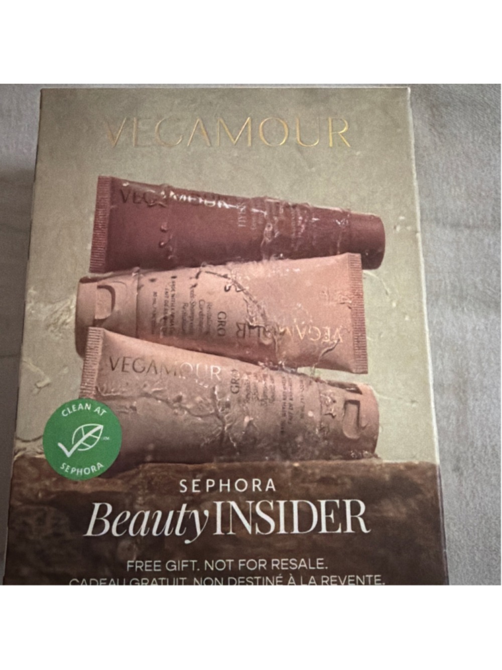 VEGAMOUR Hair Treatment Mask Shampoo Conditioner Brown Gold One Size